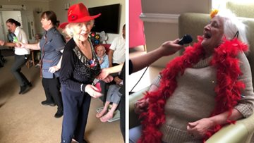 Rochdale care home is alive with the sound of music 